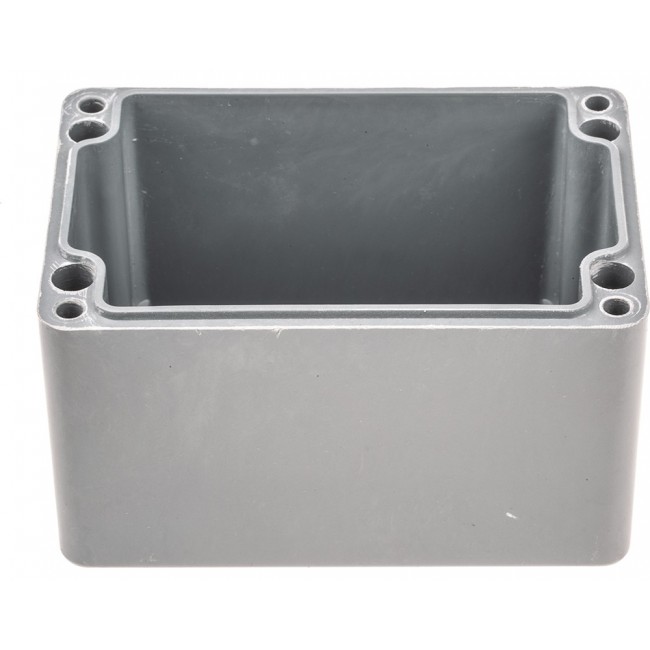 020811080, Polyester Standard Series Grey Glass Fibre Reinforced Polyester Enclosure, IP66, IK08, Grey Lid, 110 x 75 x 75.5mm