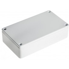 RTM5003/13-WH, 5000 Series White Die Cast Aluminium Enclosure, IP54, White Lid, 112 x 62 x 31mm