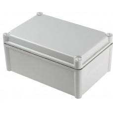 FEX 2819 13 G ENCLOSURE, FEX Series Grey Polycarbonate Enclosure, IP54, Grey Lid, 278 x 188 x 130mm