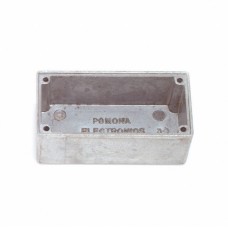 2397, Box Metal, Aluminum Blue Cover Included 2.250" L x 1.130" W (57.15mm x 28.70mm) X 0.880" (22.35mm)