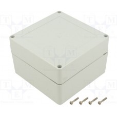 ZP105.105.90SJ TM ABS, Enclosure: multipurpose; X: 105mm; Y: 105mm; Z: 90mm; ZP; ABS; IP67