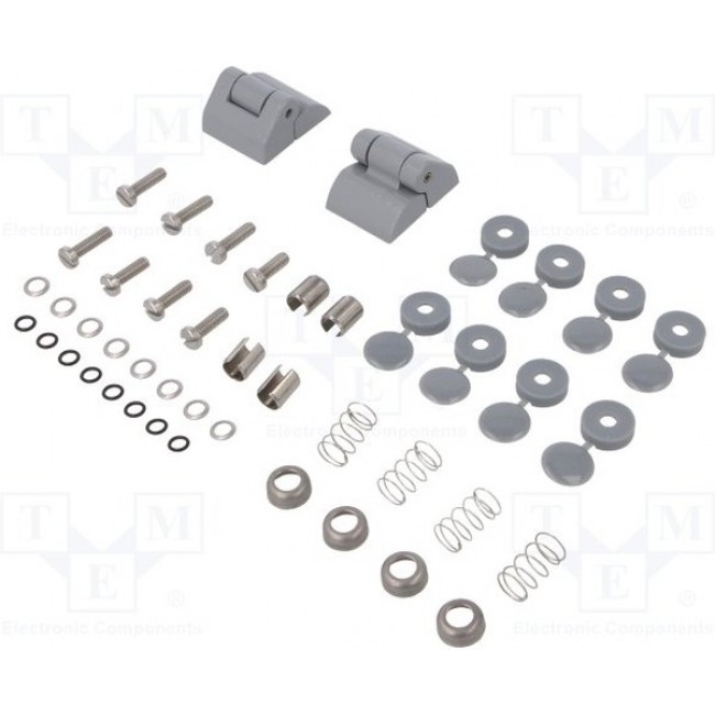 AH NEW ALU HINGE, Набор петель, для корпусов FIBOX