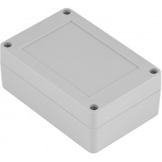 Grey ABS Enclosure, IP65, IK08, Grey Lid, 105 x 70 x 40mm