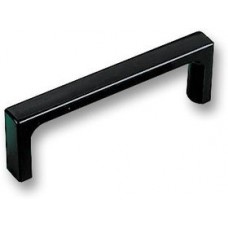 Handle, angled, ABS, (L x W x H) 111 x 13 x 36 mm, black, 250.1003