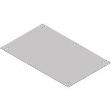 CDICMP005, Steel Mounting Plate, 1mm H, 287mm W, 170mm L for Use with 110 Instrument Case