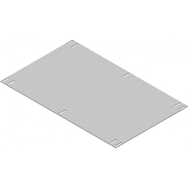 CDICMP006, Steel Mounting Plate, 1mm H, 337mm W, 210mm L for Use with 110 Instrument Case