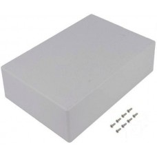 1591XXFGY, Enclosures, Boxes, & Cases Flame Retardant ABS 8.7x5.9x2.3" Grey