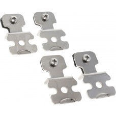 Wall mounting bracket kit, stainless steel, (W x H) 42 x 74 mm, NSYPFCX