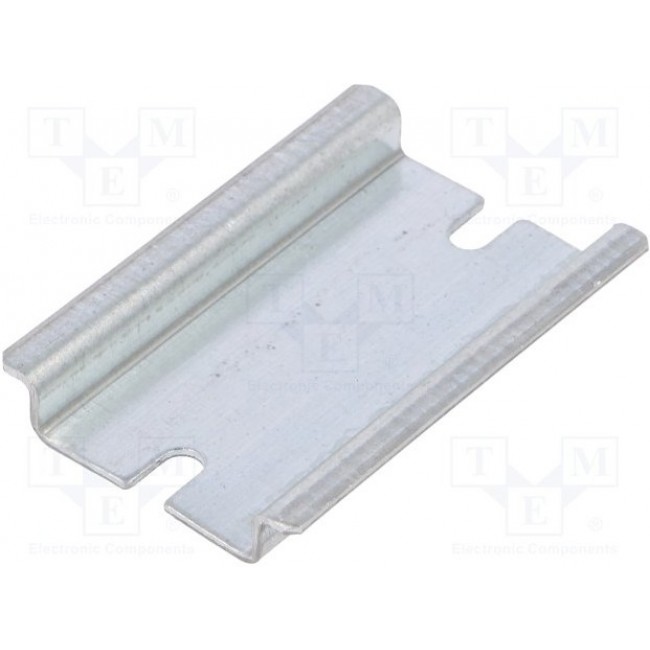 MIV 5, DIN rail; steel; W: 35mm; L: 50mm; Series: MNX; Plating: zinc