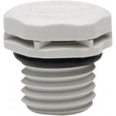 PMF100321 GREY, Screw-In Series Plastic Vent for Use with Enclosure, 15.55 x 17mm