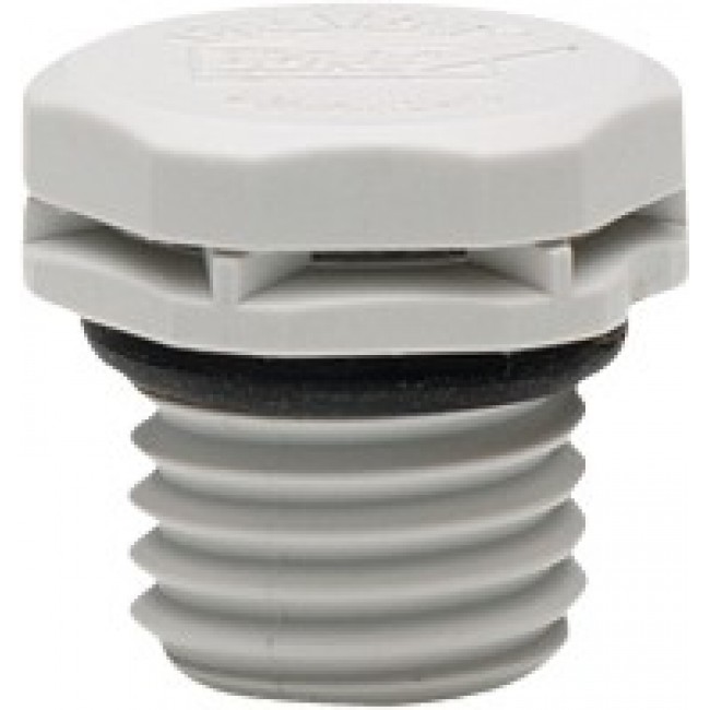 PMF100321 GREY, Screw-In Series Plastic Vent for Use with Enclosure, 15.55 x 17mm