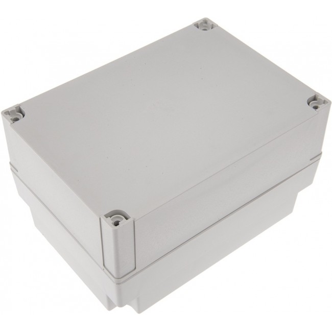 PC 150/100 HG ENCLOSURE, Enclosure Polycarbonate, Grey cover, High base, 180 x 100 x 130 mm