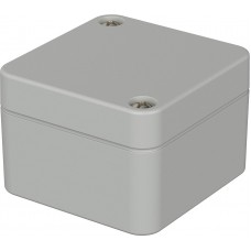 ABS enclosure, (L x W x H) 52 x 50 x 35 mm, light gray (RAL 7035), IP65, 03205000