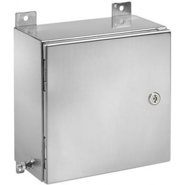 EXE500400210SS61E, Zonex Hinged Cover Enclosure Zonex 210x400x500mm Stainless Steel Metallic IP66