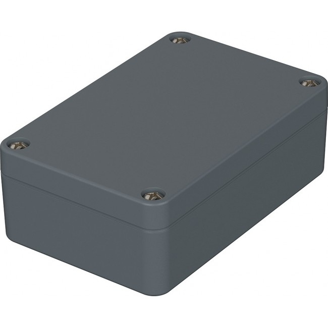 38102000 PK 102, Euromas Polymas Series Silver Polyamide Enclosure, IP65, Silver Lid, 98 x 64 x 34mm