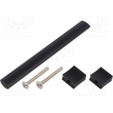 UA-B0-311128-20M, Handle; aluminium; matt black; H: 30.5mm; L: 148mm; W: 15.5mm