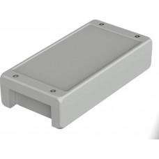 00165225, Bocube Alu Series Light Grey Aluminium General Purpose Enclosure, IP66, IP68, IP69, IK09, Light Grey Lid, 259 x