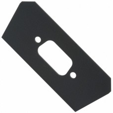 2005,DB9, Plastic, ABS Panel, End 2.486" L x 0.993" W x 0.060" H (63.14mm x 25.22mm x 1.52mm) Black