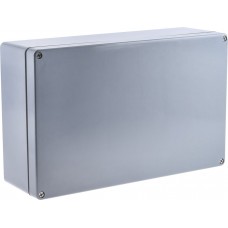 Grey PET Enclosure, IP66, Grey Lid, 400 x 250 x 120mm