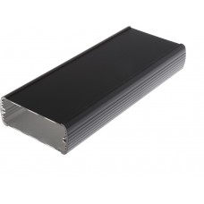 84080200 ABP 800, Alubos Series Black Aluminium Enclosure, IP65, 200 x 82 x 32mm