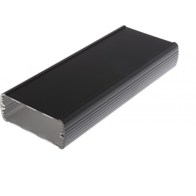 84080200 ABP 800, Alubos Series Black Aluminium Enclosure, IP65, 200 x 82 x 32mm