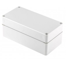 PC 081607 ENCLOSURE, Plastic Enclosure Euronord 160x65x80mm Light Grey Polycarbonate IP66 / IP67