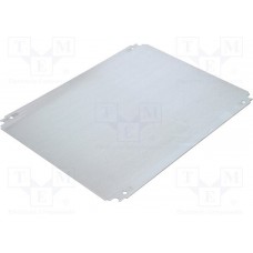 Mounting plate, galvanized steel, (W x H) 350 x 450 mm, silver, NSYMM54