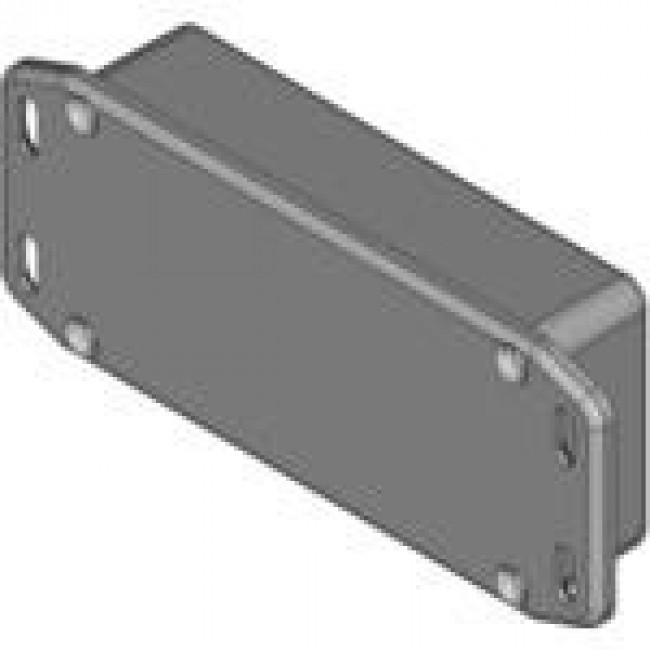 1590GFL, 1590 Series Natural Die Cast Aluminium Enclosure, IP54, Flanged, Natural Lid, 100 x 50 x 25mm