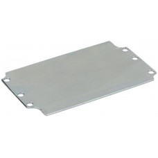 Steel Mounting Plate, 1.5mm H, 69.5mm W, 114.4mm L for Use with Aluminium Enclosure