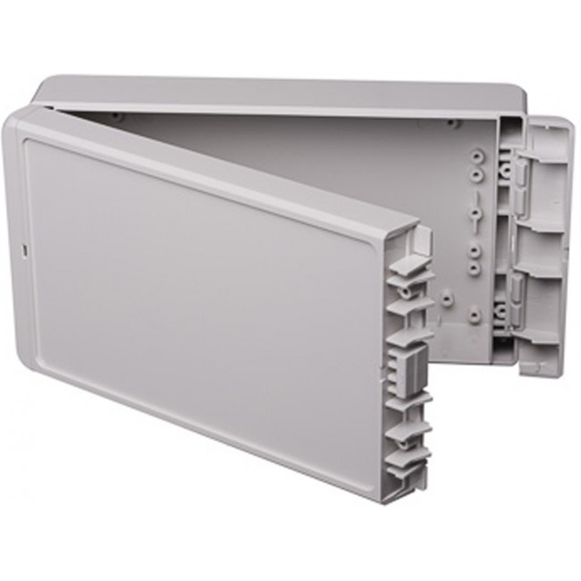 96035225 B 221306 ABS-7035, Bocube Series Light Grey ABS Enclosure, IP66, IP68, Light Grey Lid, 231 x 125 x 60mm