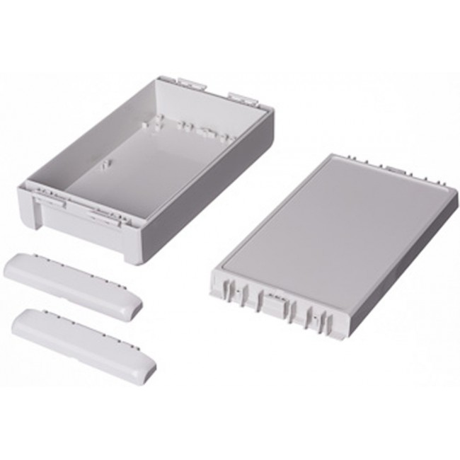 96035225 B 221306 ABS-7035, Bocube Series Light Grey ABS Enclosure, IP66, IP68, Light Grey Lid, 231 x 125 x 60mm