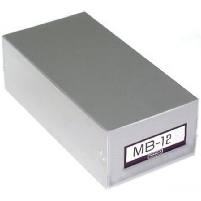 MB10-7-20, MB Series Silver Aluminium Enclosure, Silver Lid, 200 x 100 x 65mm