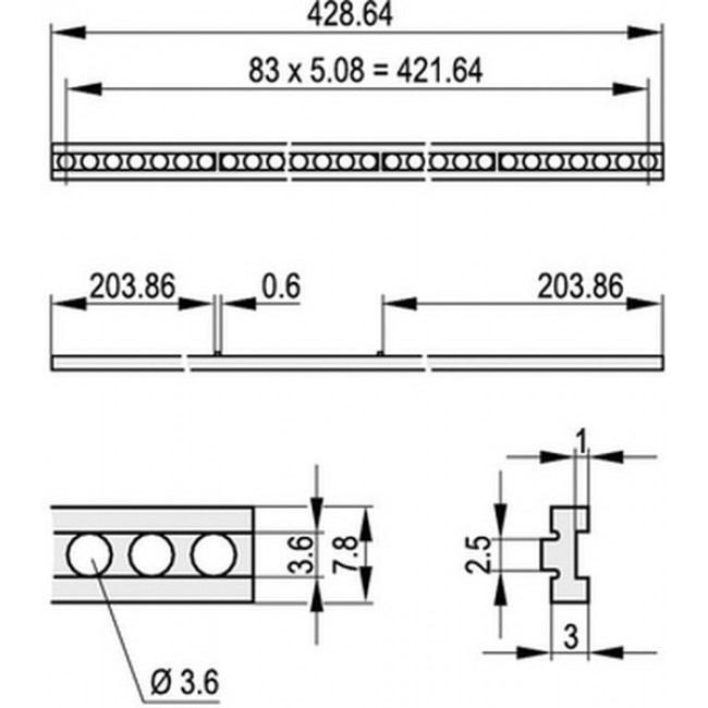 24560-842, Insulation Strip, 210.4mm, PBT