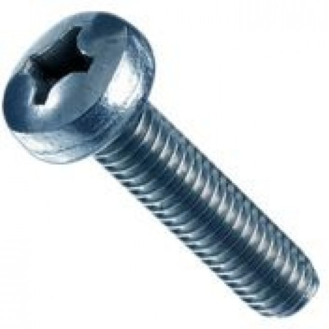 5470-01, Cylinder Head Torx Screw T10, M3, 4mm, Zinc-Plated Steel