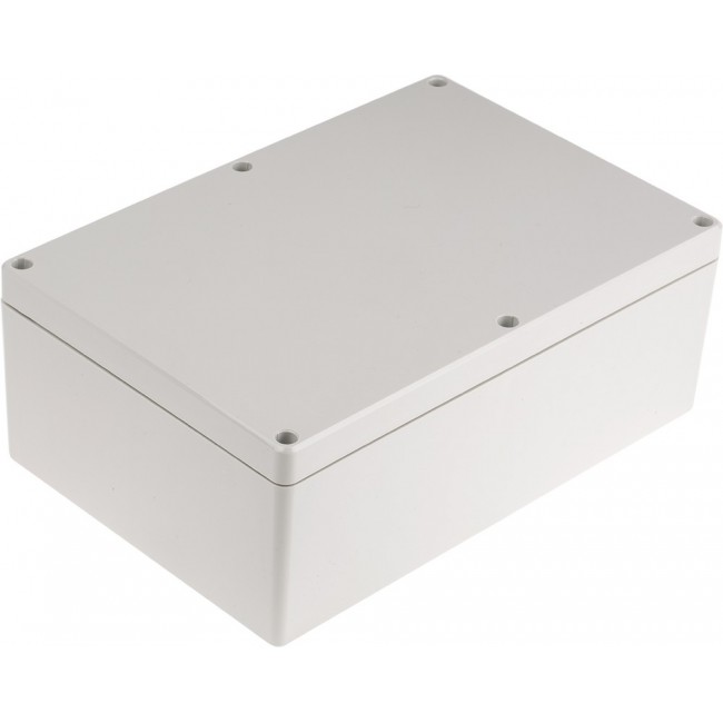 PC 162409 ENCLOSURE, Grey Polycarbonate Enclosure, IP66, IP67, 244 x 164 x 90mm