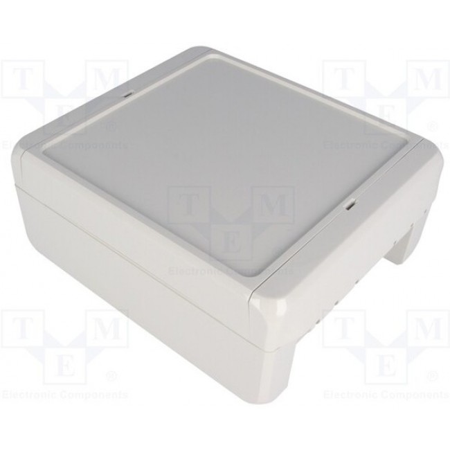 B 141306 ABS 7035, Plastic Enclosure Bocube 125x151x60mm Light Grey ABS IP66 / IP68