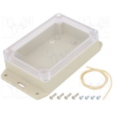 RP1125BFC, Enclosures, Boxes, & Cases ABS WATERTIGHT CLEAR LID