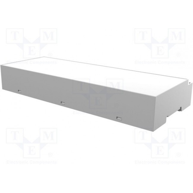 35.1212000.BL, DIN Rail Enclosure Enclosure Type 12M XTS Compact Series , 90 x 32.2mm, ABS DIN Rail Enclosure