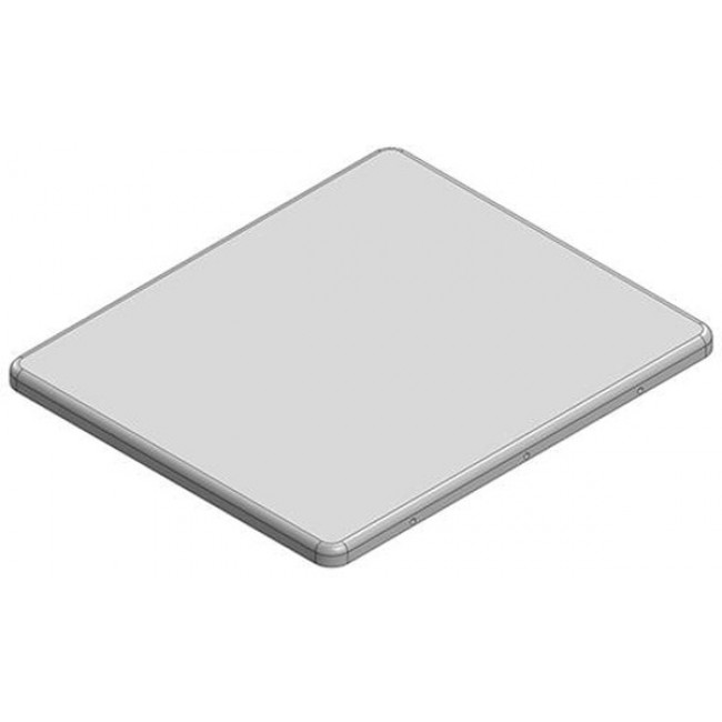 MS595-10C, RF Shield Cover 2.008" (51.00mm) X 2.366" (60.10mm) Non-Vented Snap Fit