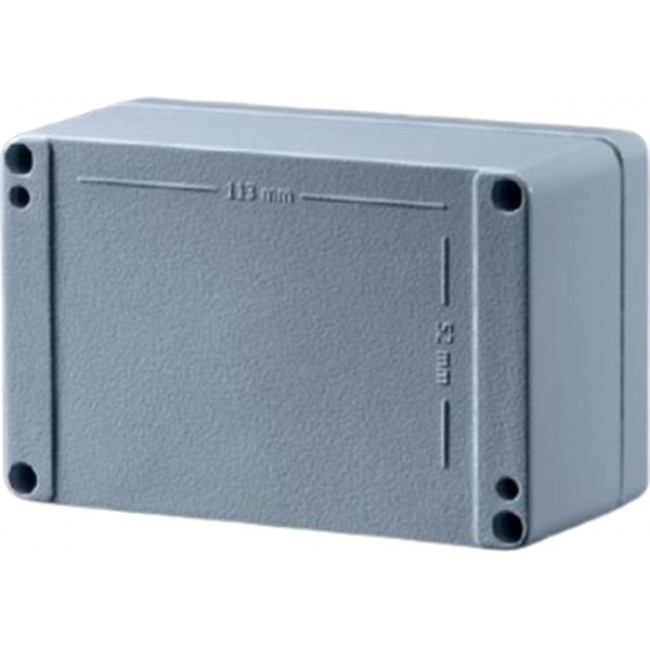 9105210, GA Series Die Cast Aluminium Wall Box, IP66, 80 mm x 125 mm