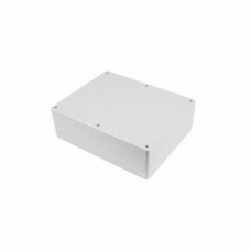 1554YGY, Enclosures, Boxes, & Cases General Enclosure - Grey/Grey Lid - 11.8 x 9.5 x 3.7in - ABS - N4X