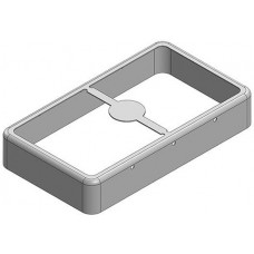 MS638-10F, 63.8 x 36.3 x 11mm Two-piece Drawn-Seamless RF Shield/EMI Shield FRAME (CRS)
