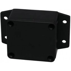 AN-2851-AB, Electrical Enclosures Aluminum Enclosure with Mounting Flanges Black (2.5 X 2.3 X 1.4 In)