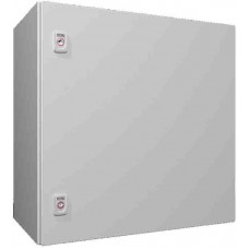 1360000, AX Series RAL7035 Sheet Steel Enclosure, IP66, IK10, Grey Lid, 600 x 600 x 350mm