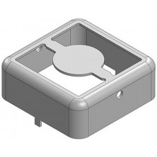 MS135-20F, EMI Gaskets, Sheets, Absorbers & Shielding 13.5 x 13.5 x 5mm Two-piece Drawn-Seamless RF Shield/EMI Shield FRAME (CRS)