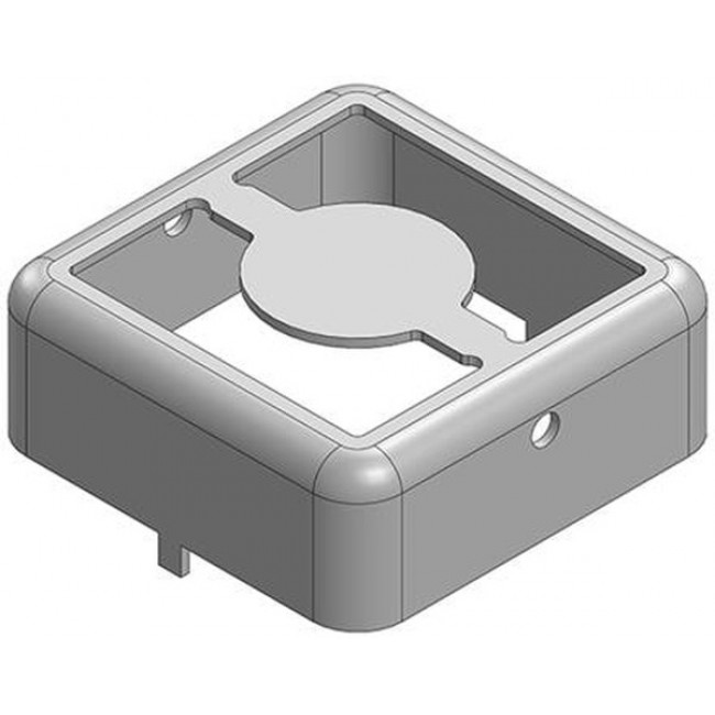 MS135-20F, 13.5 x 13.5 x 5mm Two-piece Drawn-Seamless RF Shield/EMI Shield FRAME (CRS)