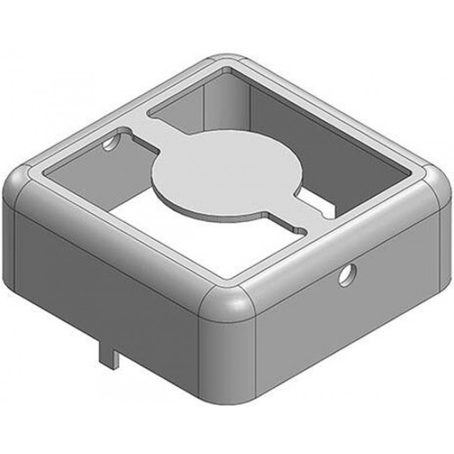 MS135-20F, 13.5 x 13.5 x 5mm Two-piece Drawn-Seamless RF Shield/EMI Shield FRAME (CRS)