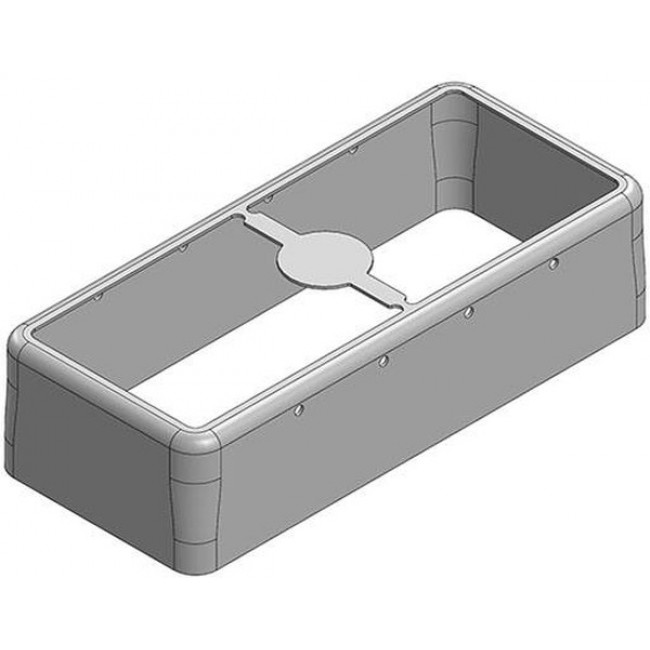 MS544-20F, EMI Gaskets, Sheets, Absorbers & Shielding 54.4 x 23.9 x 13.5mm Two-piece Drawn-Seamless RF Shield/EMI Shield FRAME (CRS)