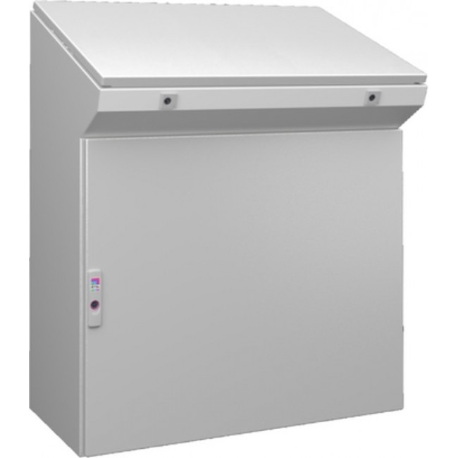 6748600, TP Series Sheet Steel Single-Door-Door Floor Standing Enclosure, Opaque Door, IP55, 975 x 800 x 400mm