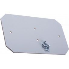 19508601, Plastic Mounting Plate, 3mm H, 150mm W, 90mm L for Use with TK Enclosure